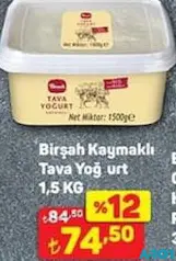 BİRŞAH KAYMAKLI TAVA YOĞURT 1,5 KG